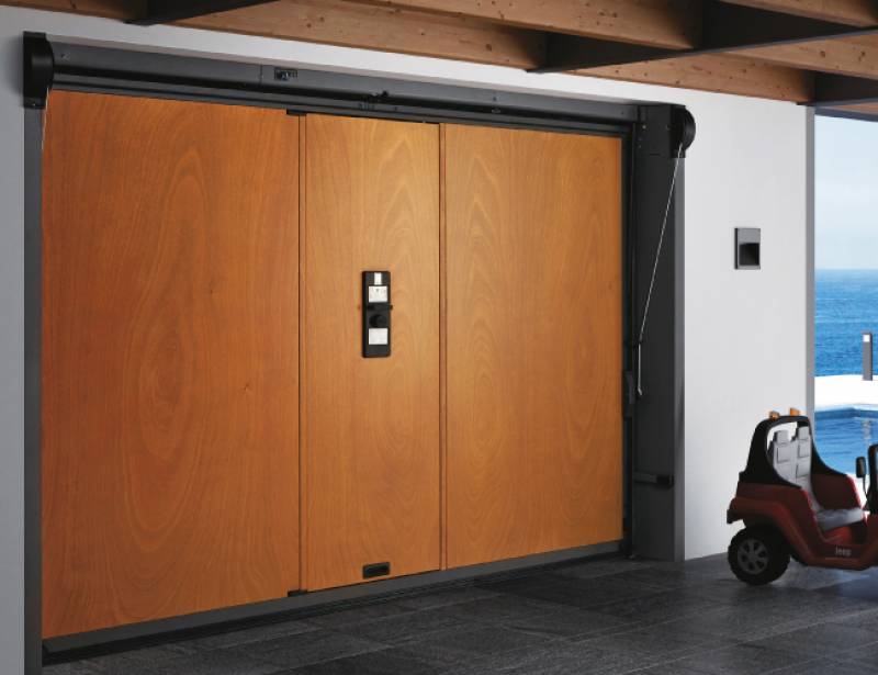 Garažna vrata Secur sa pešačkim vratima